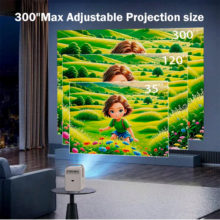 Portable 4K Projector