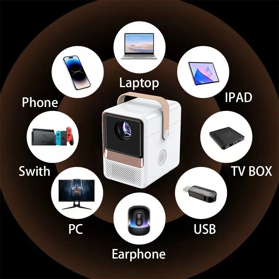 Portable 4K Projector