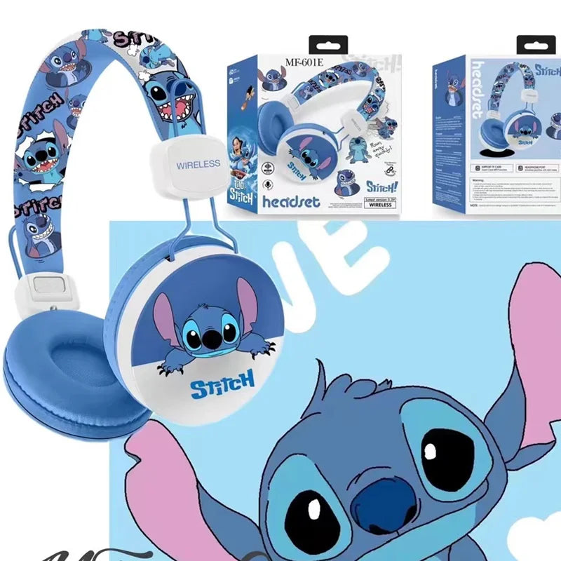 Disney Mickey Stitch Bluetooth Earphones - DeeNoy