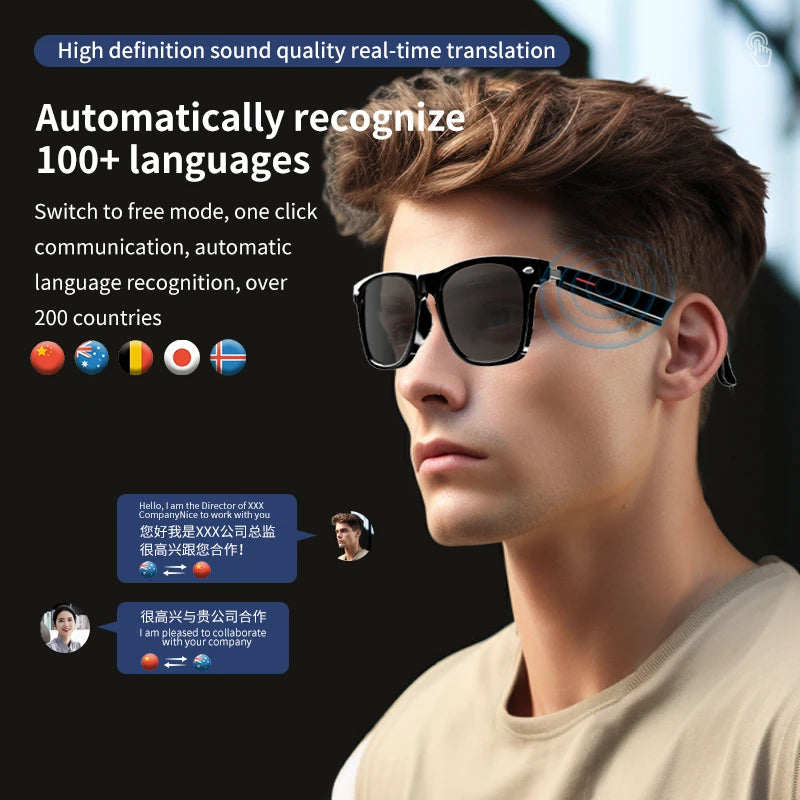 2025 Smartglasses AI Translator Headset - DeeNoy
