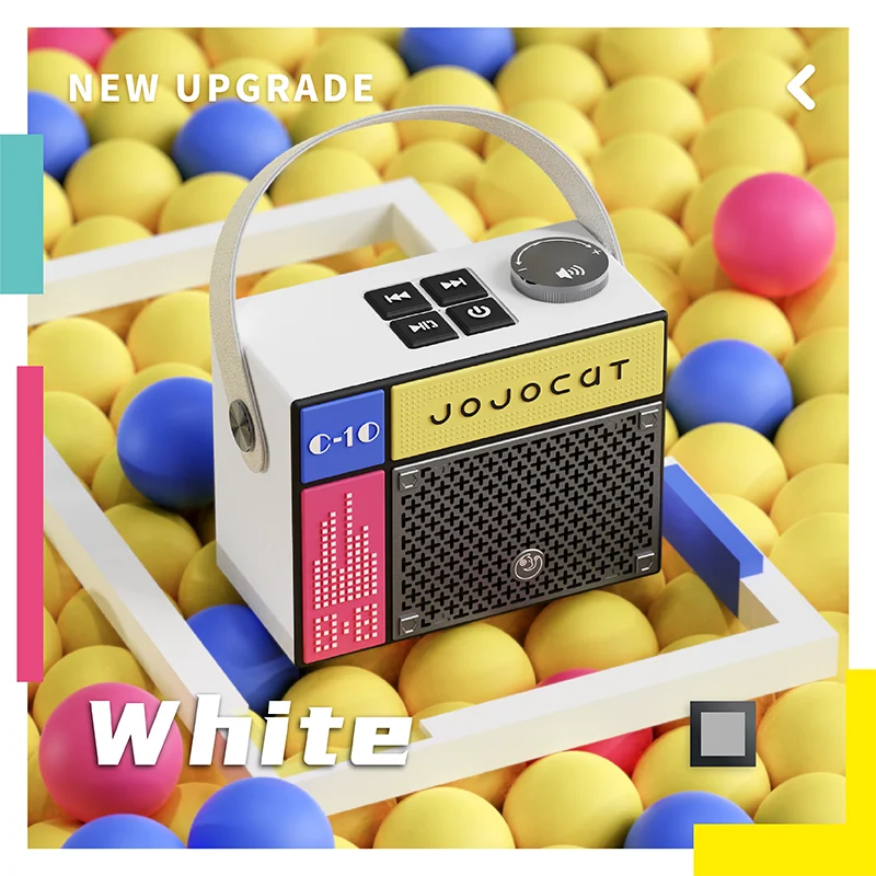 Colorblock Bluetooth Speaker - DeeNoy