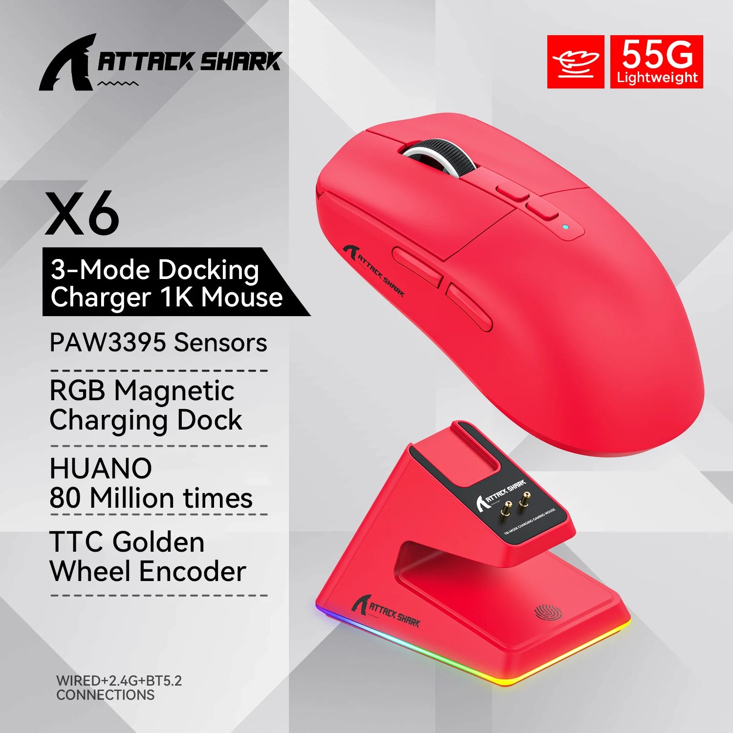 Bluetooth Gaming Mouse - DeeNoy