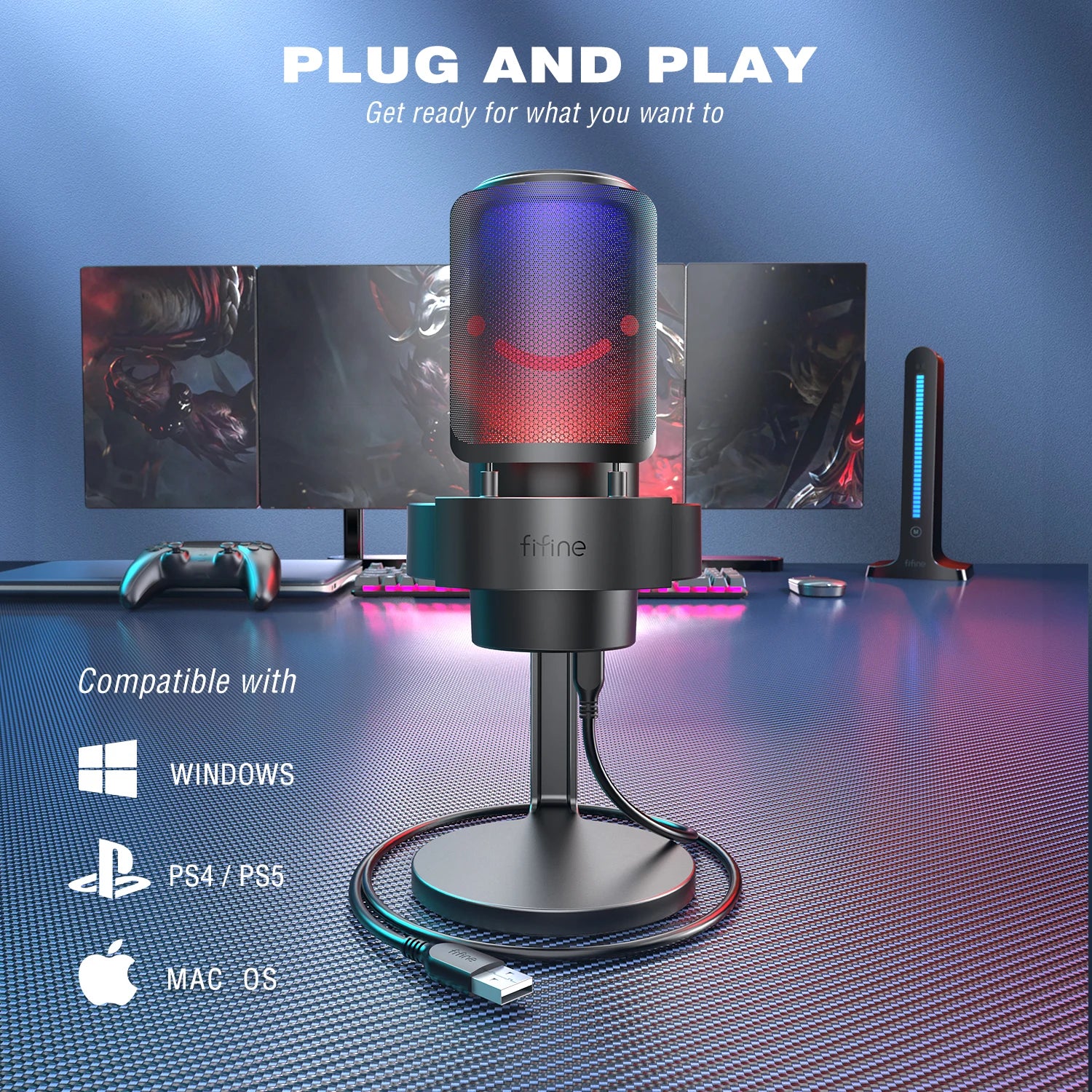 Fifine USB Recording Mic - DeeNoy