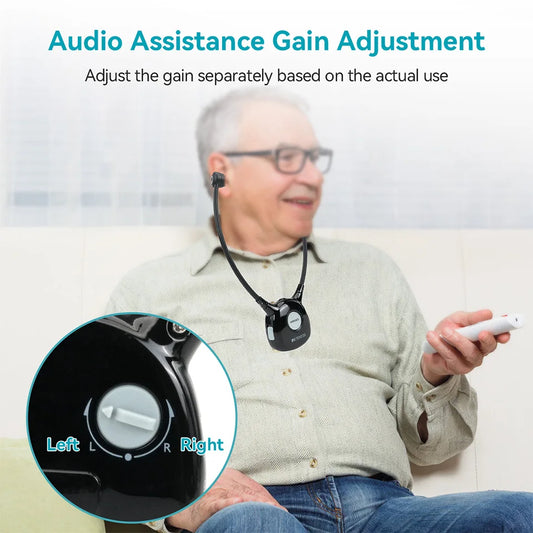 Retekess TA008 Wireless TV Headset - DeeNoy