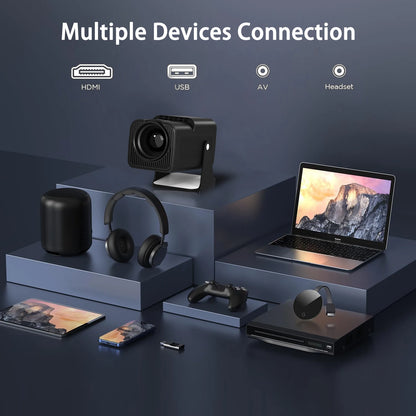 Y6S Portable Smart Projector