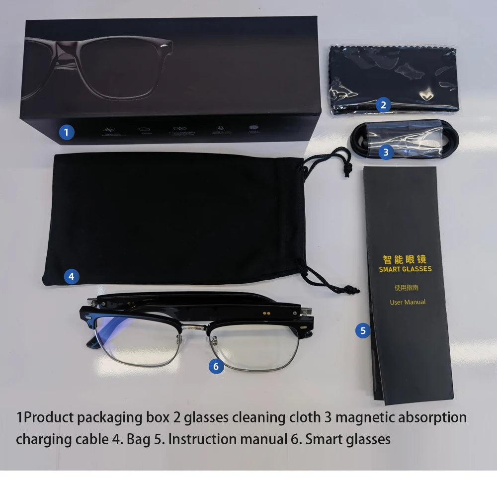 2025 Smartglasses AI Translator Headset - DeeNoy