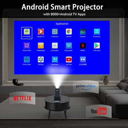 Y6S Portable Smart Projector