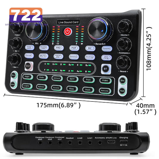 HD X60 Professional Sound Card - DeeNoy