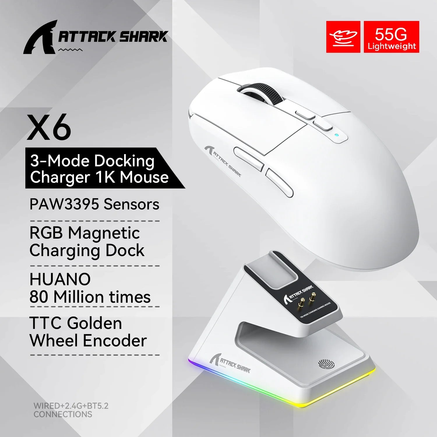Bluetooth Gaming Mouse - DeeNoy