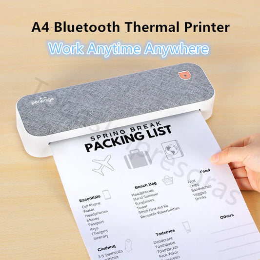 A4 Wireless Thermal Printer - DeeNoy