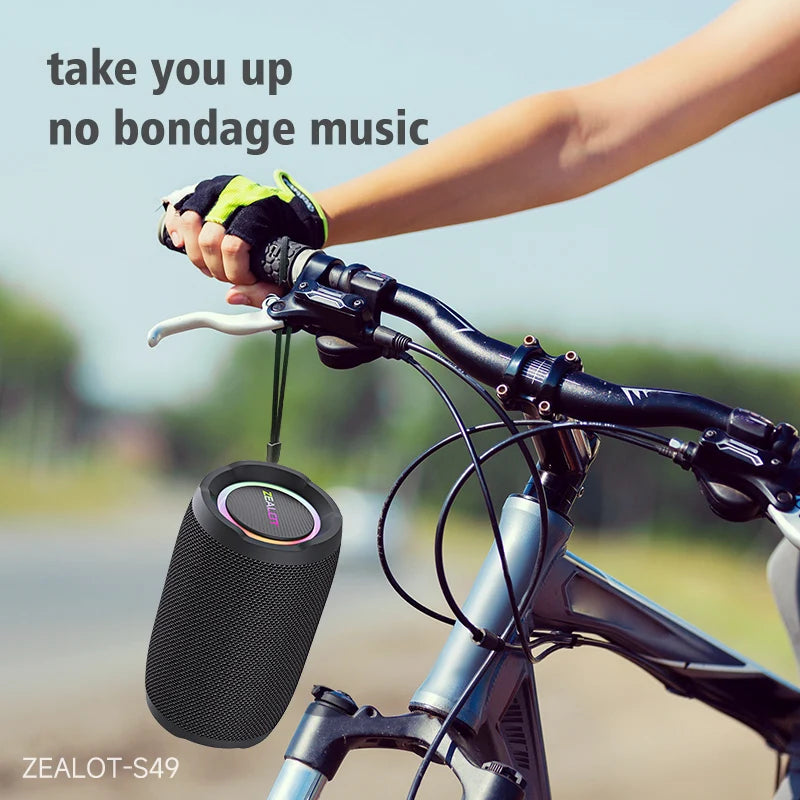 Zealot S49 Portable Wireless Speaker - DeeNoy